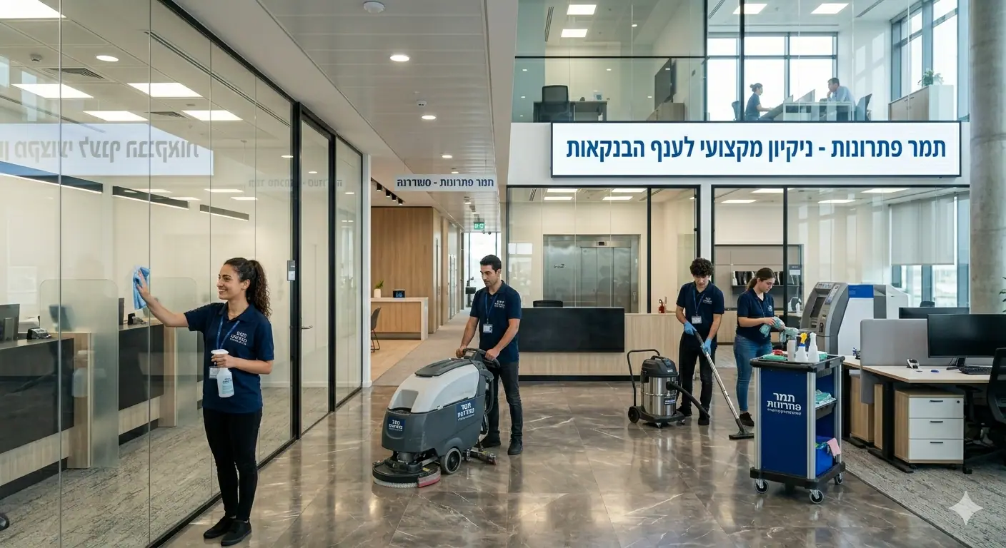 ניקיון בנקים
