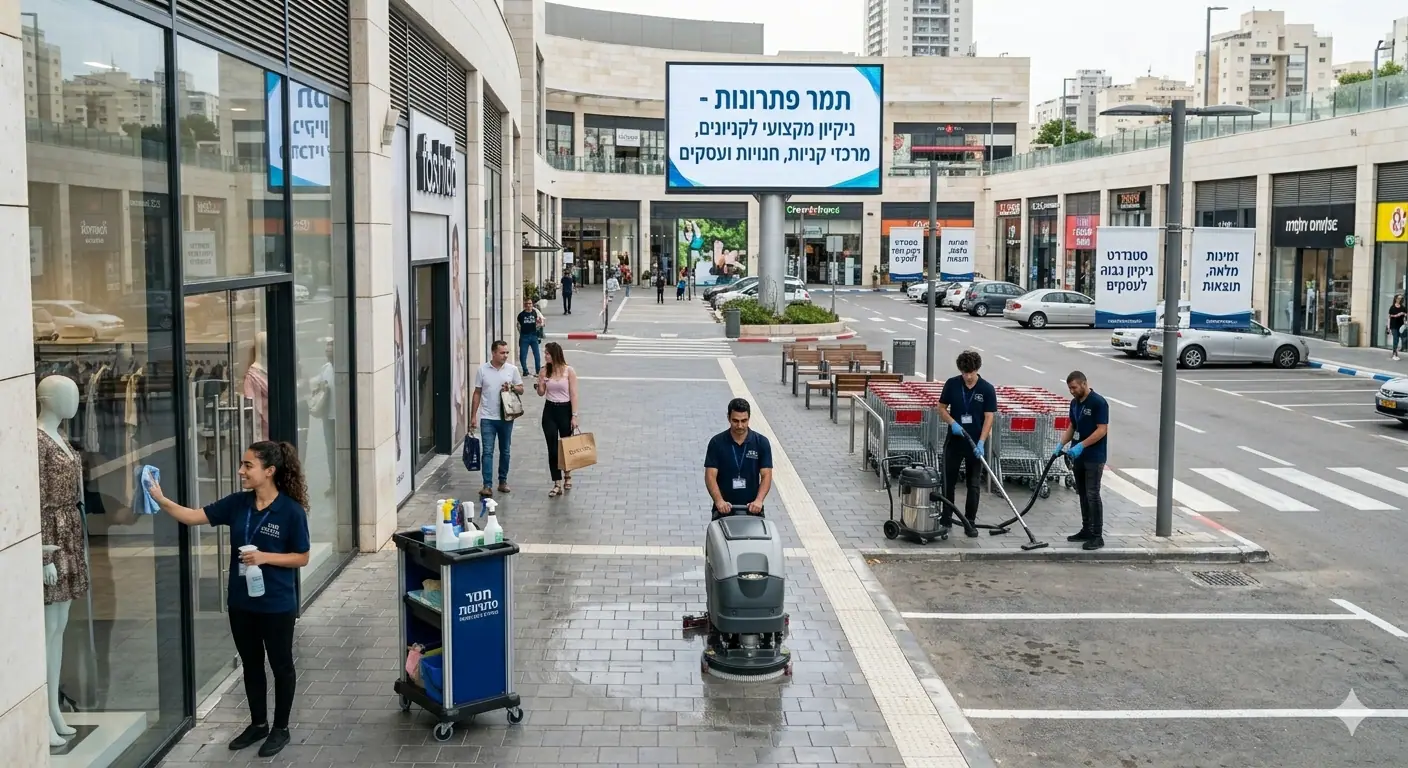 ניקיון חנויות ועסקים