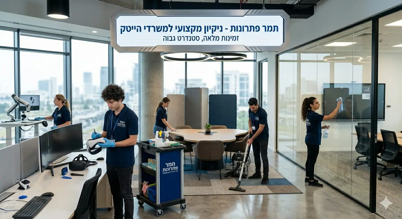 ניקיון למשרדי הייטק